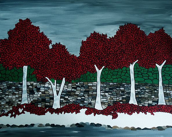 Red Trees-Rachel Olynuk