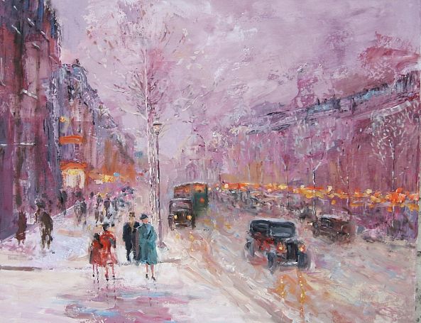 " On Boulevard 1930"-Slobodan Paunovic