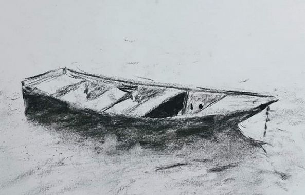 La barque -Laurent Rebondy