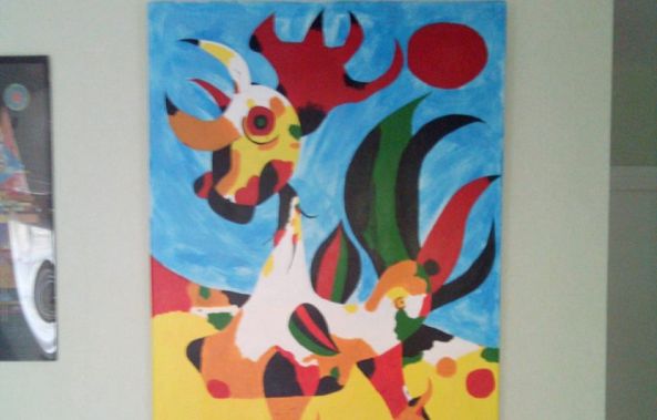 le coq de Joan Miro-Edmond Nawrot