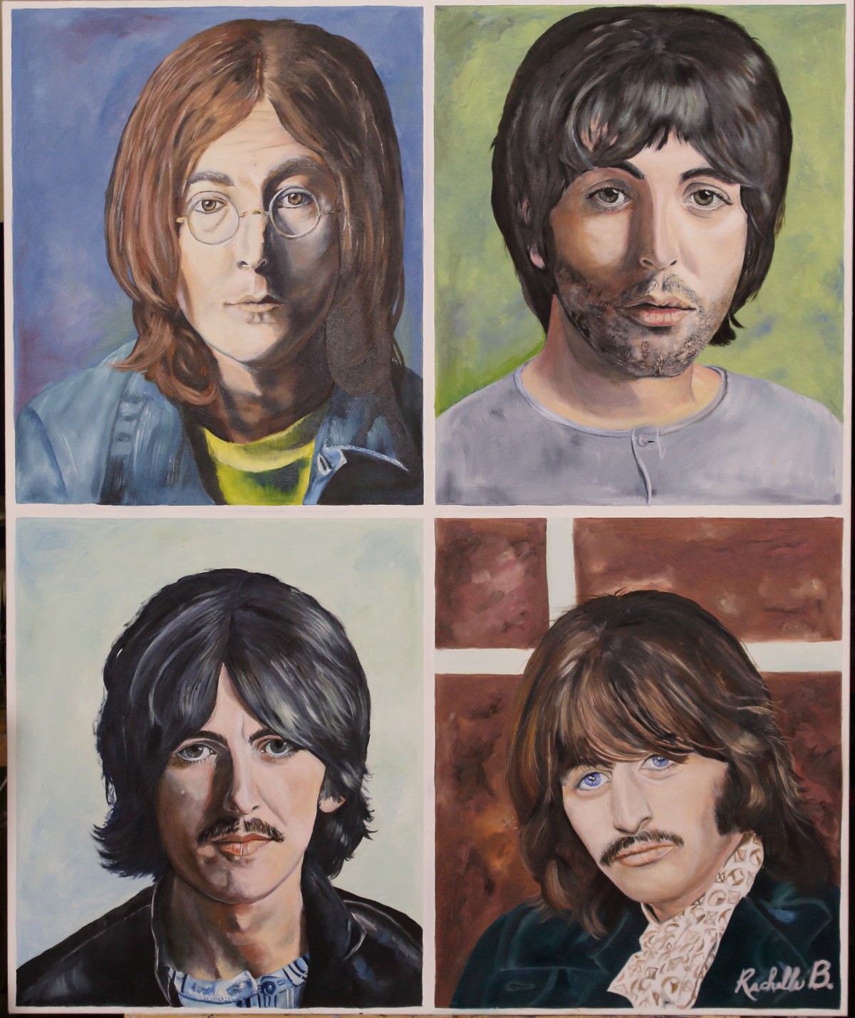 Beatles White Album 50th Anniversary by Rachelle Beaudry, Painting ...