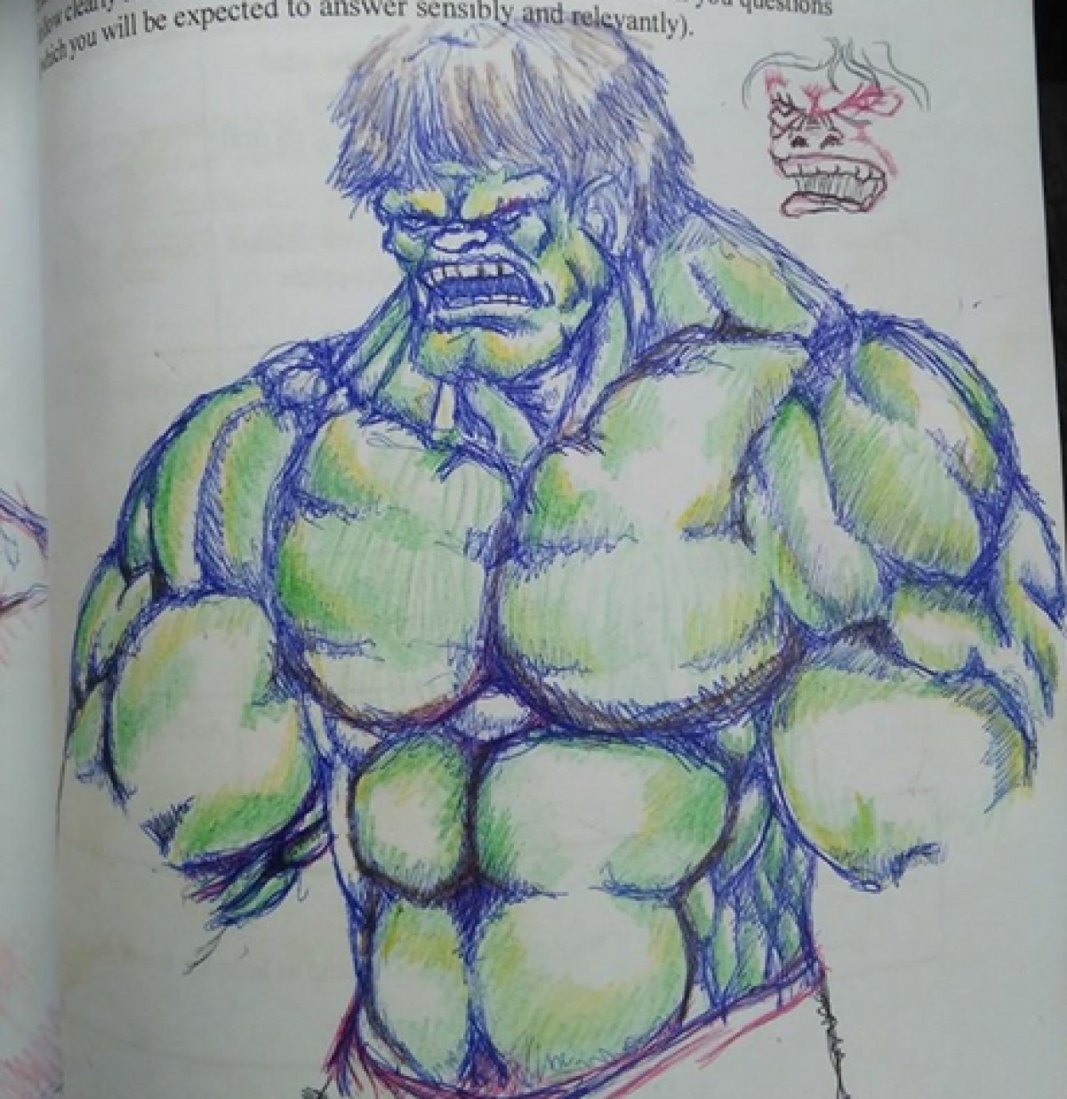 Hulk Rocks Drawing Hulk Sketch Drawing