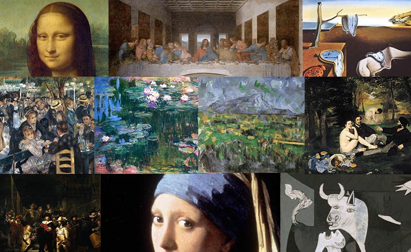 22 œuvres d'art les plus célèbres du monde