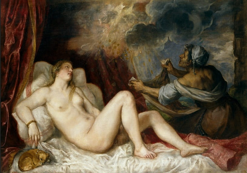 Danaë Receiving the Golden Rain