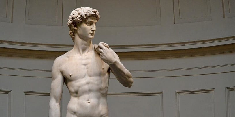 Statue of David.