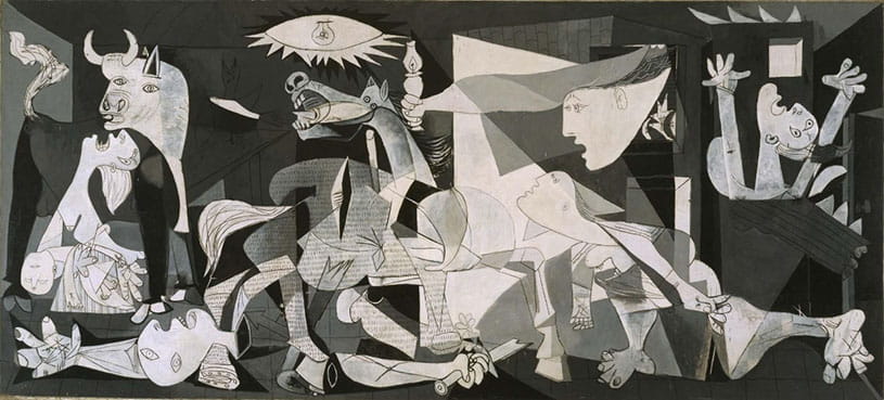 Guernica by Pablo Picasso.