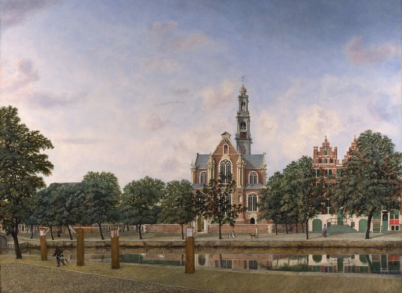 View of the Westerkerk.