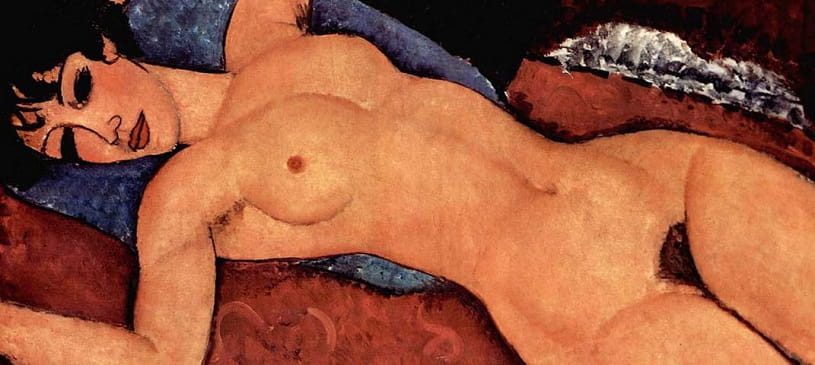 Nu Couché by Amedeo Modigliani.