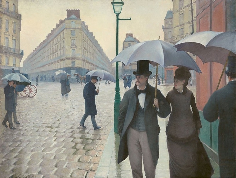 Paris Street; Rainy Day.