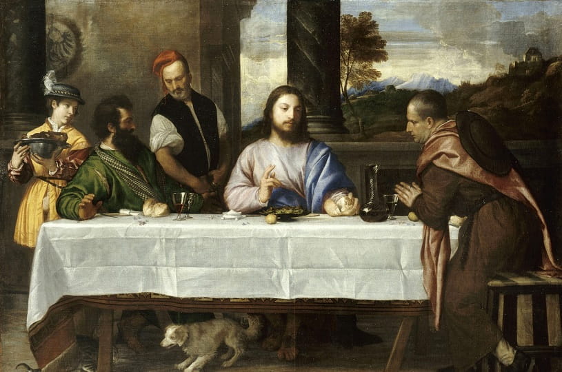 Pèlerins d'Emmaüs by Titian.