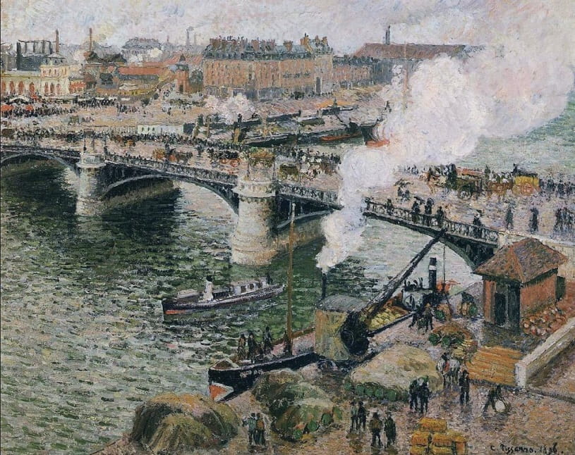 Pont Boieldieu in Rouen