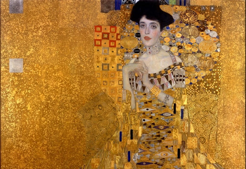  Portrait of Adele Bloch-Bauer I by Gustav Klimt