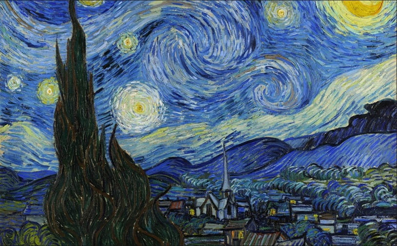 Starry night.