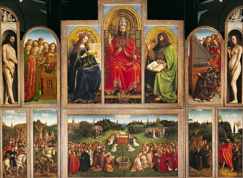 The Ghent Altarpiece.