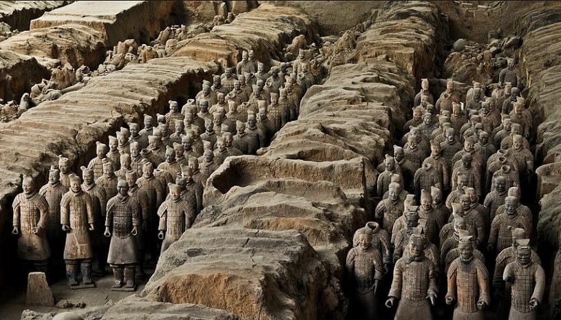 The Terracotta Army.