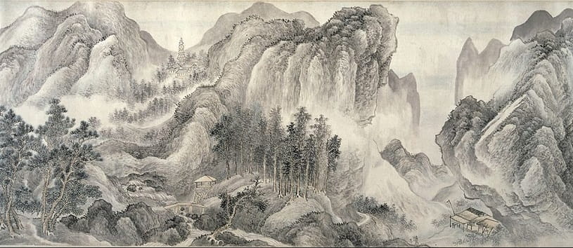 View across Streams and Mountains