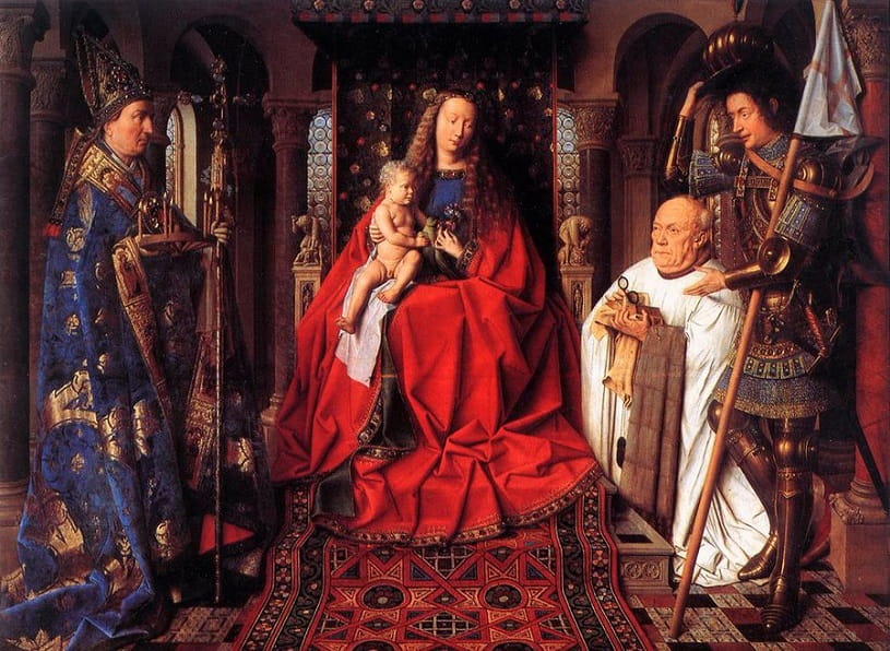 Virgin and Child with Canon van der Paele