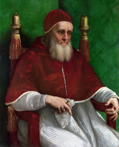 Portrait of Pope Julius II.